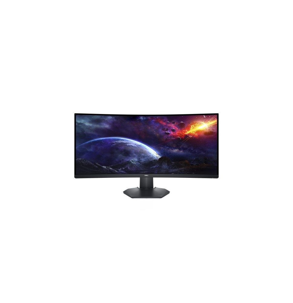 Dell S3422DWG Monitorius 34'' VA WQHD 3440x1440, 1 ms, 400 cd/m2, 144 Hz, Black