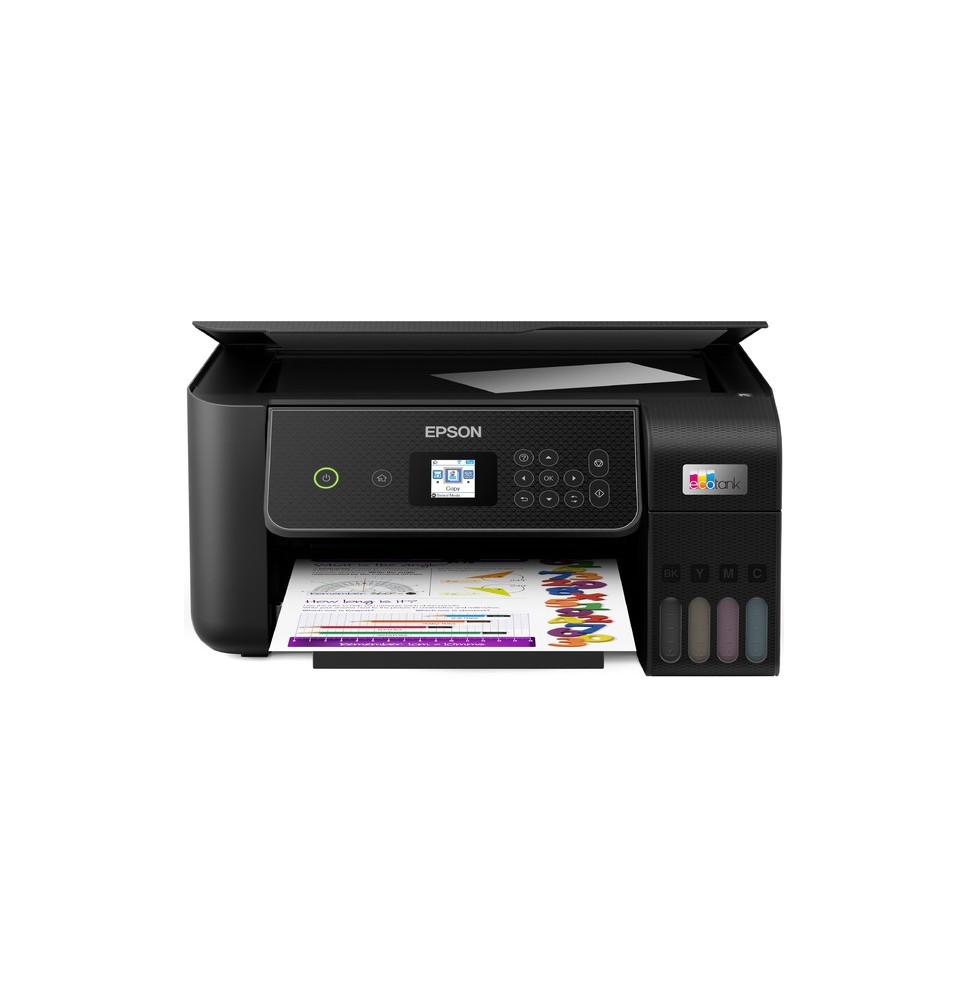 Epson EcoTank L3280 Spausdintuvas rašalinis spalvotas MFP A4 33 ppm USB Wi-Fi