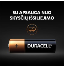 Baterijos DURACELL AA, LR6, 2vnt