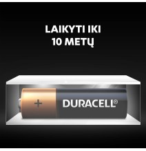 Baterijos DURACELL AA, LR6, 2vnt