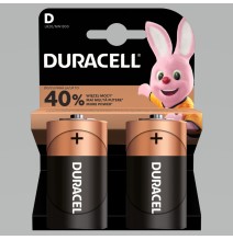 Baterijos DURACELL D, LR20, 2vnt