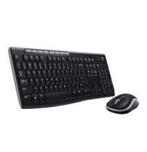 Belaidės klaviatūros ir pelės komplektas Logitech MK270, US