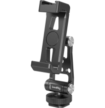 SMALLRIG 4382 METAL PHONE HOLDER WITH COLD SHOE MOUNT