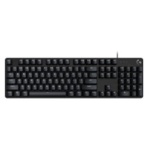 Logitech G413 SE Laidinė mechaninė žaidimų klaviatūra, Tactile Mechanical Switches, US INT, Juoda