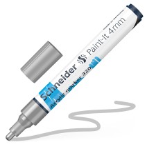 Žymeklis akrilinis Paint-lt 320 4mm silver