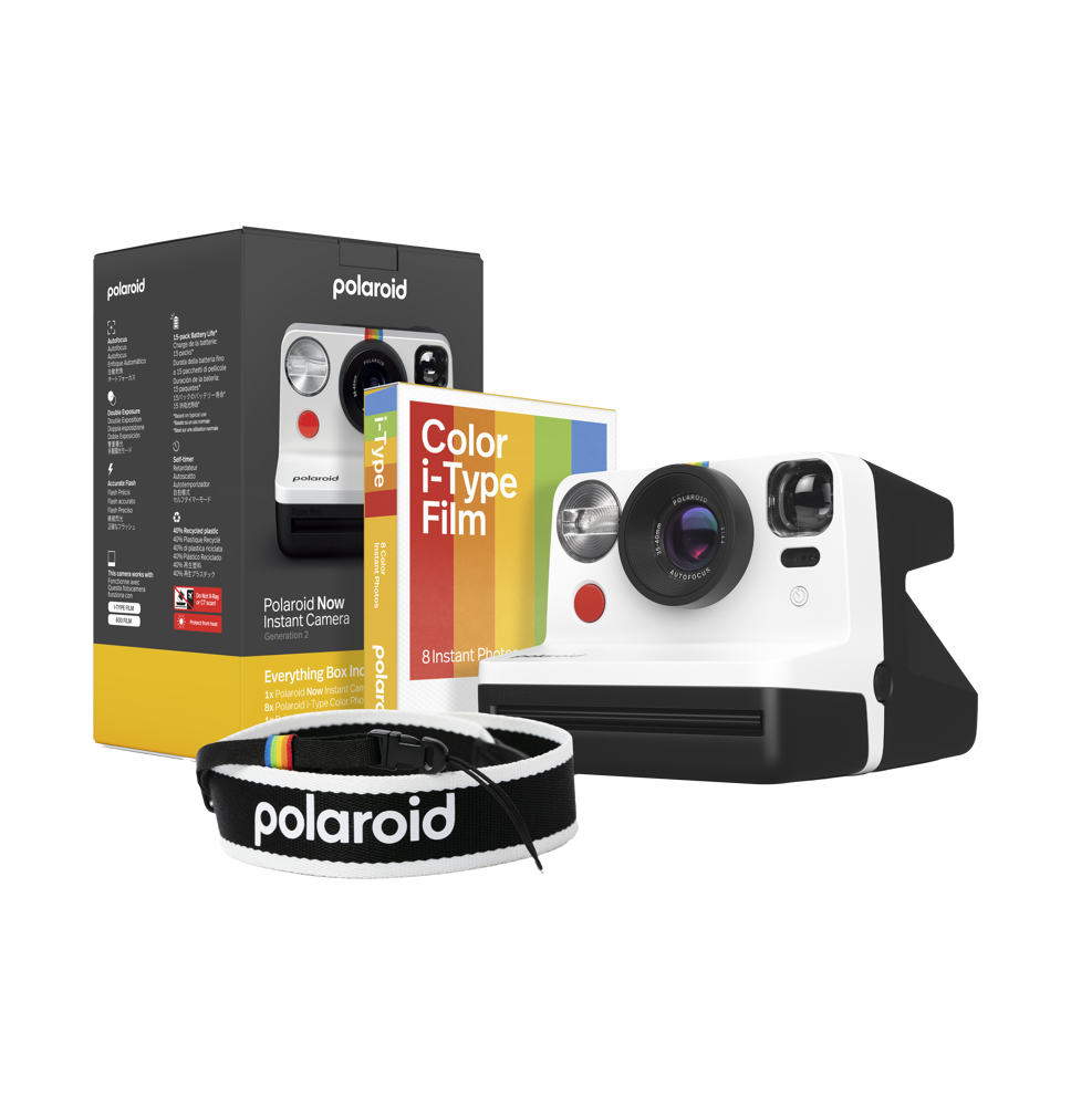 Polaroid Now Gen 2 E-box Black & white limited Edition