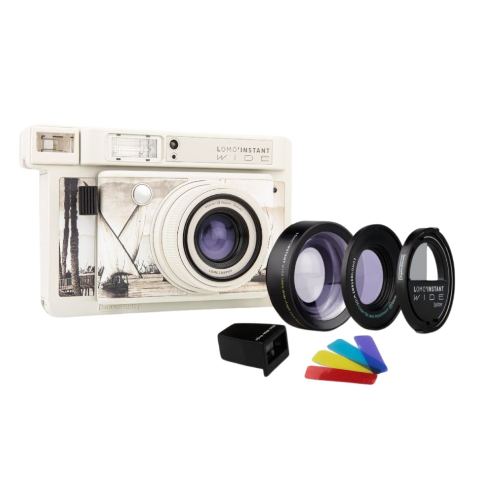 LOMOGRAPHY Lomo'Instant Wide Camera & Lenses el Nil Edition