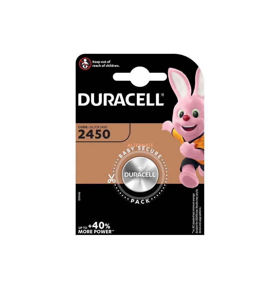 Baterijos DURACELL 2450, 1vnt