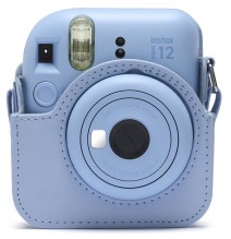 Momentinis fotoaparatas instax mini 12 PASTEL BLUE+instax mini glossy (10pl)+originalus dėklas