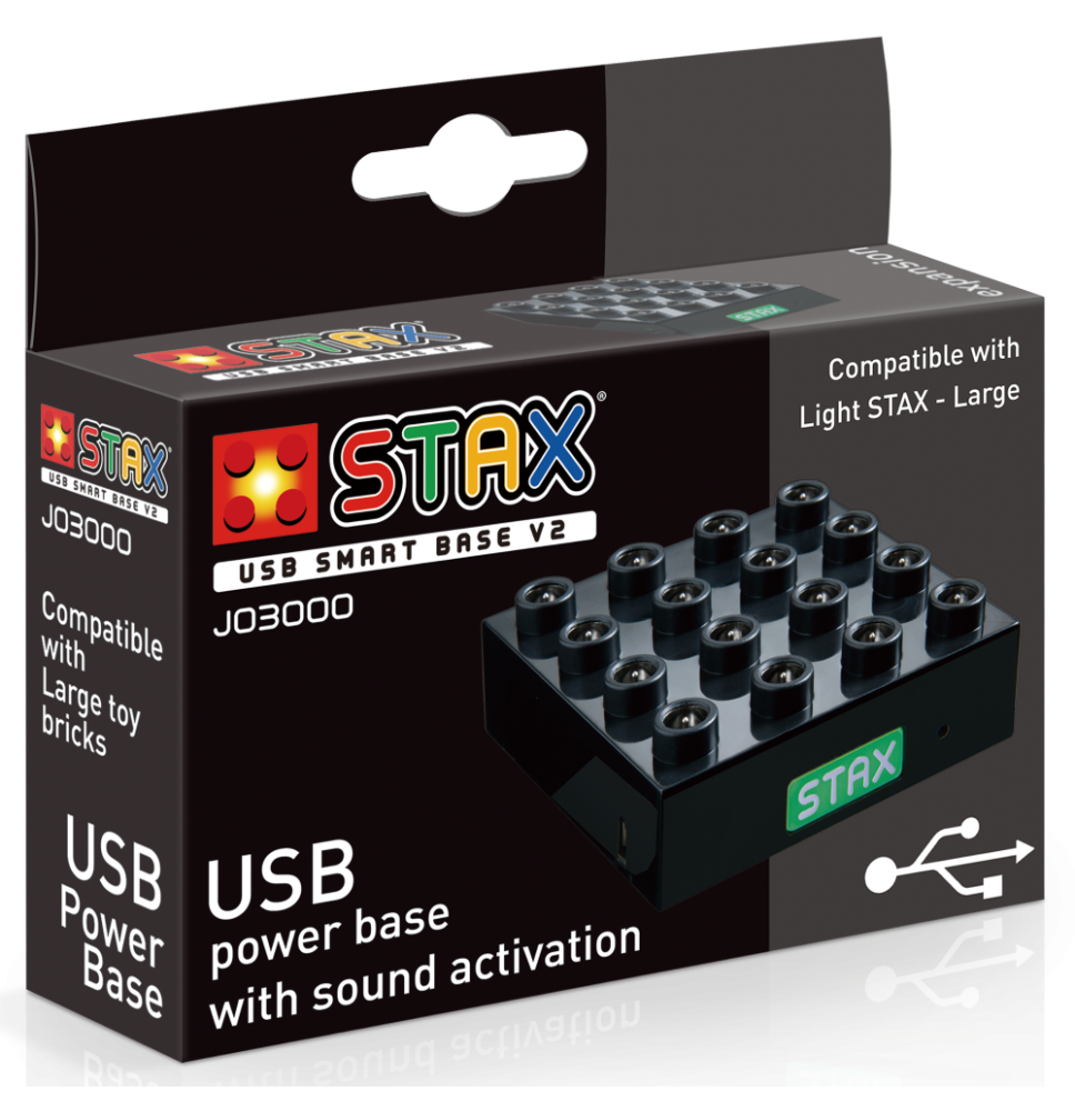 STAX konstruktorius JUNIOR USB maitinimo blokas