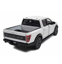 KiNSMART automobilis, 2022 Ford F-150 Raptor, baltas