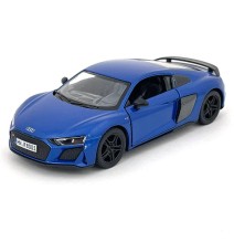 KiNSMART automobilis, 2020 Audi R8 Coupé, mėlynas