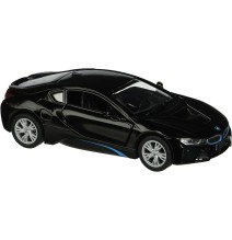 KiNSMART automobilis, BMW i8, juodas