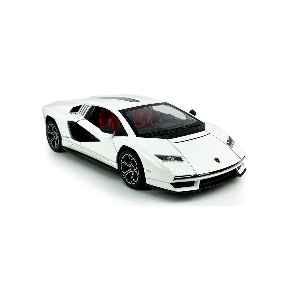 KiNSMART automobilis, Lamborghini Countach LPI 800-4, baltas