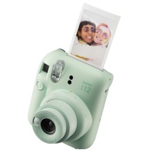 Momentinis fotoaparatas Fujifilm instax mini 12 MINT GREEN+instax mini glossy (10pl)