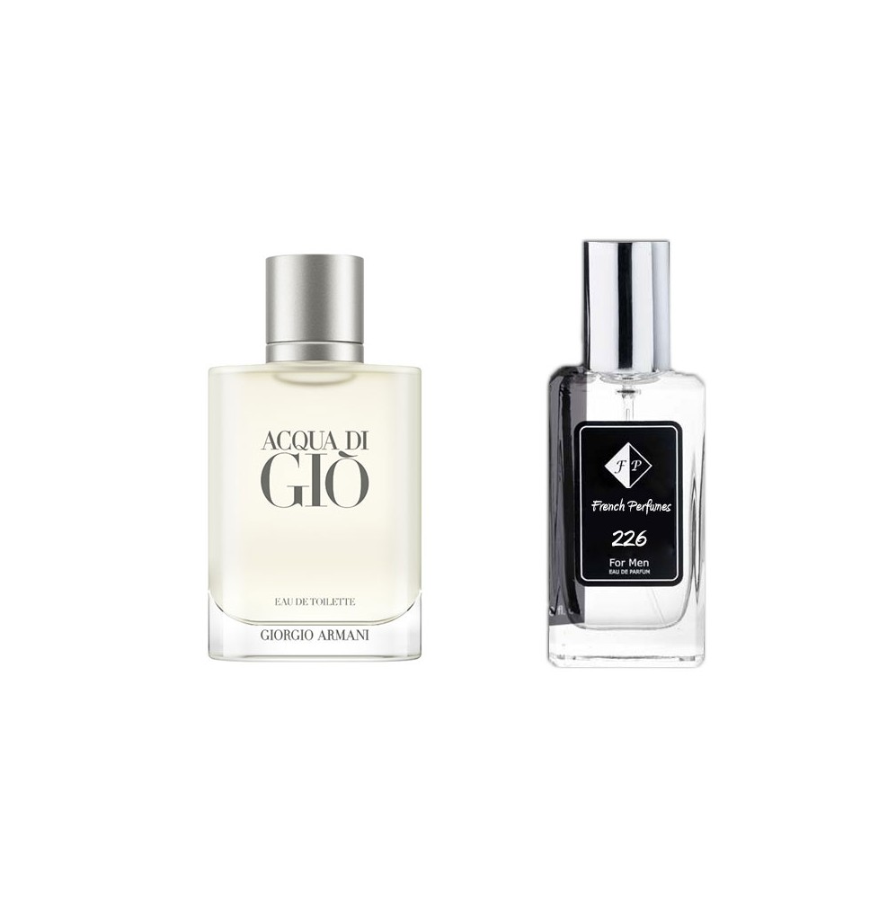 Nr226 kvepalai įkvėpti Armani – Acqua Di Gio 104 ml EDP