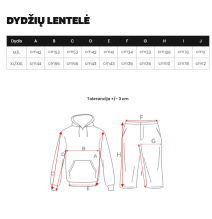 Moteriškas pilkas laisvalaikio komplektas Tiny