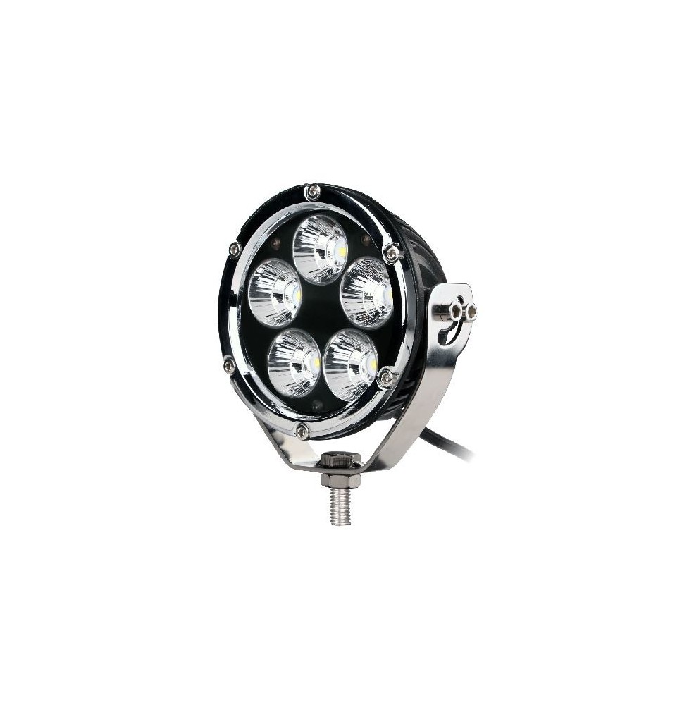 LED papildomas žibintas Chrome, CREE 50W 5" Spot