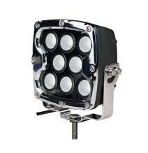 LED papildomas žibintas Chrome, CREE 80W 7" Spot