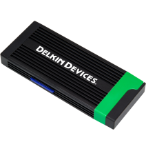 DELKIN CARDREADER CFEXPRESS TYPE B & SD UHS-II (TYPE C TO C & TYPE C TO A CABLES)