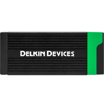 DELKIN CARDREADER CFEXPRESS TYPE B & SD UHS-II (TYPE C TO C & TYPE C TO A CABLES)