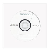 OMEGA DVD-R 4,7GB 16X Vokelyje, pakuotė 10vnt