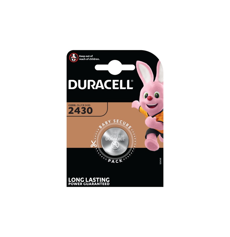 Baterijos DURACELL 2430, 1vnt