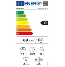 Skalbimo mašina Whirlpool WRSB 7238 BB EU