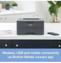 Brother HL-L2445DW Spausdintuvas lazerinis nespalvotas A4 32 ppm USB Wi-Fi Ethernet LAN