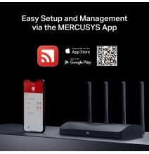 Mercusys BE3600 Dual Band Wi-Fi 7 Maršrutizatorius