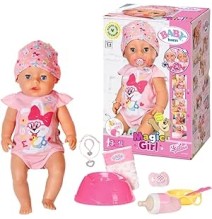 Ecost prekė po grąžinimo BABY born, Puppe, BABY born Magic Girl Brown Eyes 43 cm