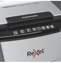 Automatinis dokumentų naikiklis Rexel Optimum Autofeed 100X, 4x28mm, P4, 34l