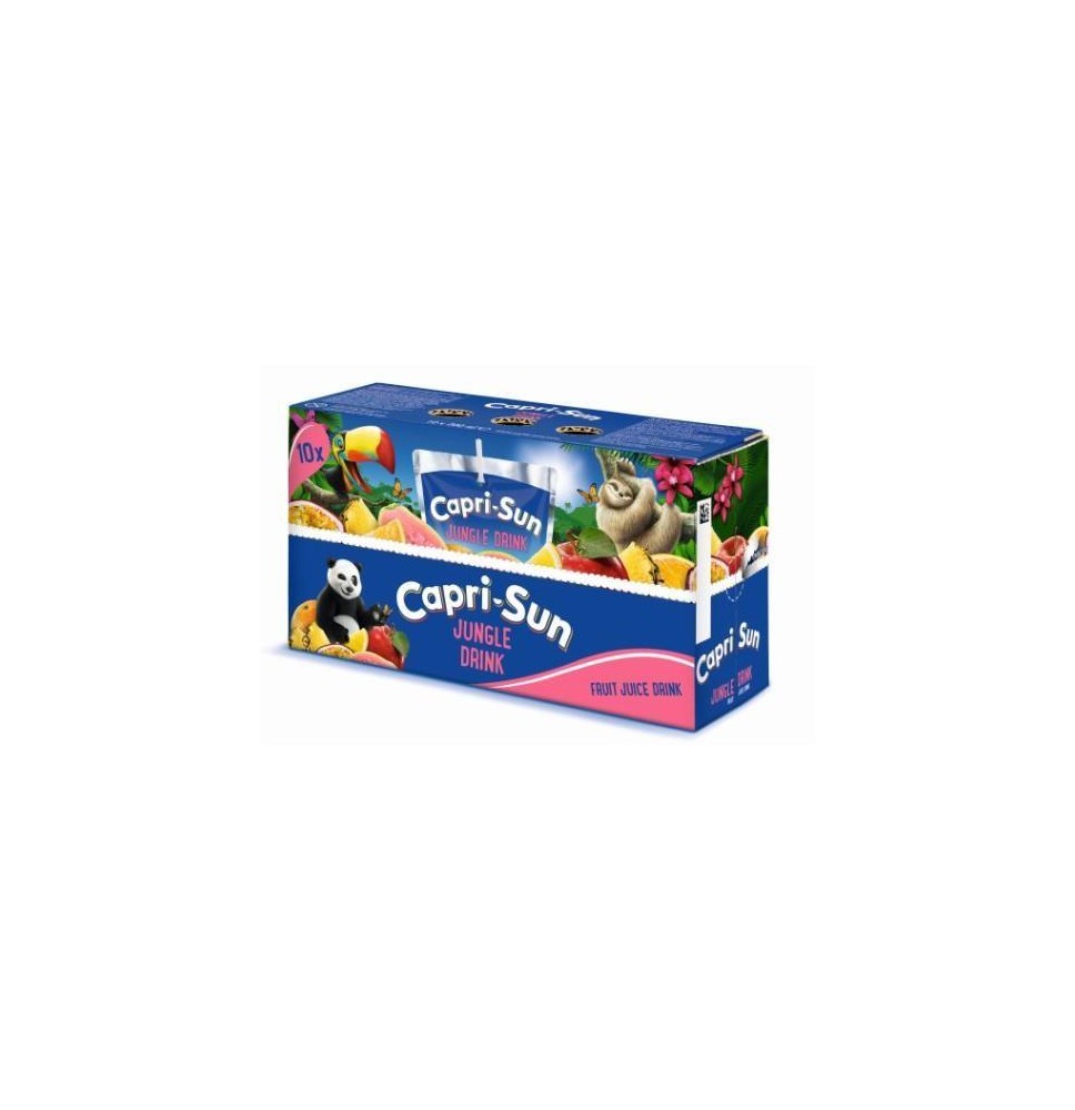 Sulčių gėrimas CAPRI-SUN Jungle drink, 0,2l x 10