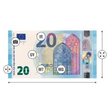 Automatinis banknotų skaičiavimo/tikrinimo aparatas SafeScan 2865-S