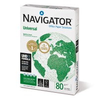 Biuro popierius NAVIGATOR UNIVERSAL, A4, 80 g/m2, 500 lapų