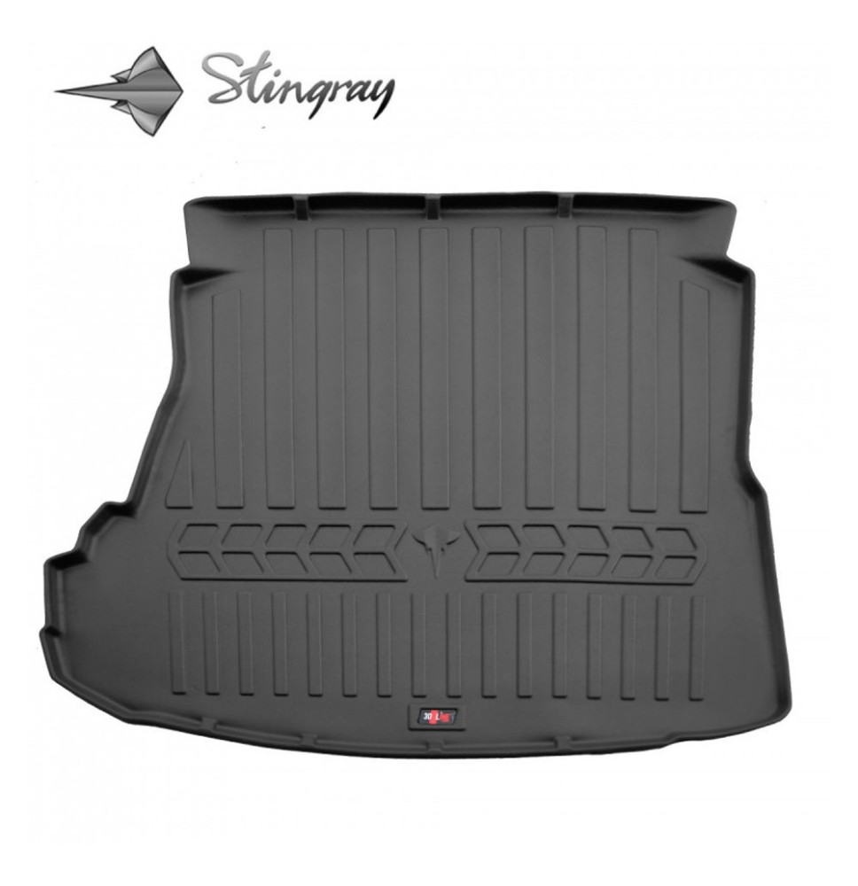 Guminis bagažinės kilimėlis AUDI A4 B5 1994-2001  (sedan) black /6030061