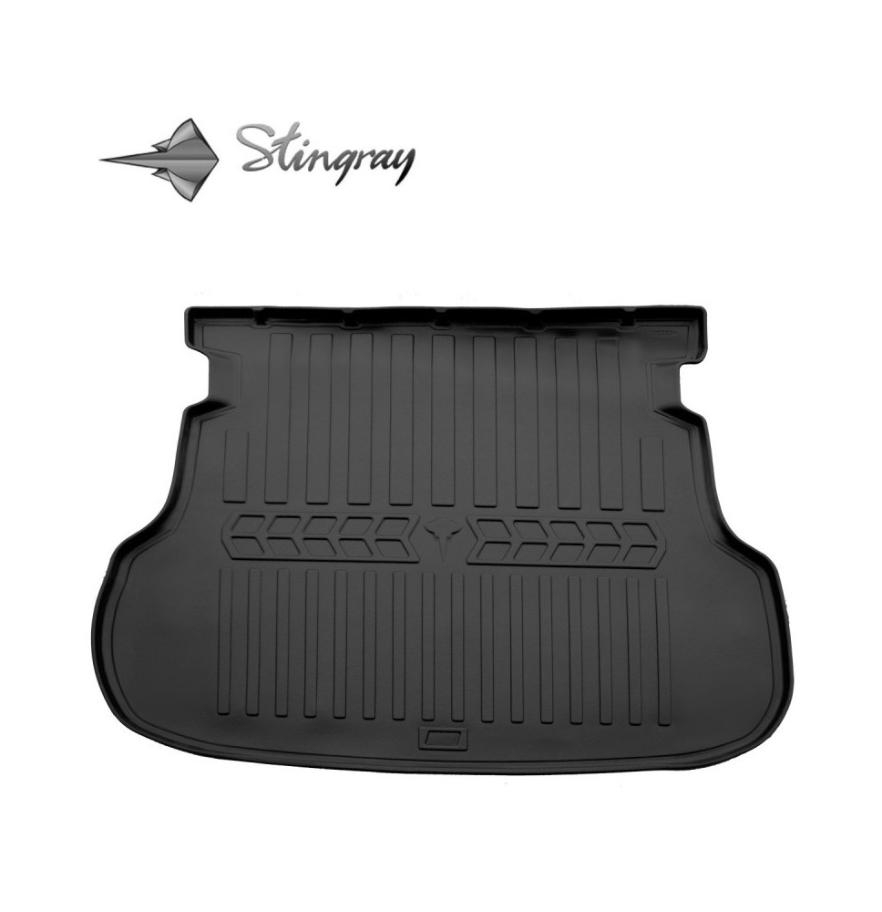 Guminis bagažinės kilimėlis TOYOTA Avensis T25 2003-2008 (universal) black /6022211