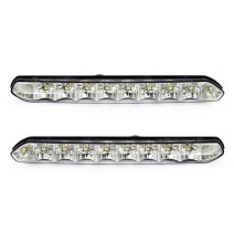 LED dienos šviesos žibintai AMIO 810 A ver. 2 12-24V