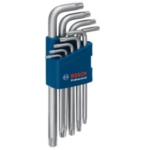 Šešiakampių raktų rinkinys BOSCH Torx 1600A01TH4