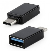 Cablexpert | Female | 9 pin USB Type A | Male | 24 pin USB-C | Black