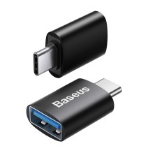 Baseus Ingenuity Series Mini OTG Adaptor Type-C to USB-A 3.1 Black