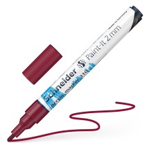 Žymeklis akrilinis Paint-lt 310 2mm burgundy