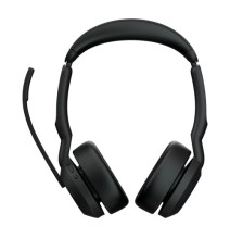 Jabra Evolve2 55 Link380c MS Stereo Belaidės ausinės Bluetooth USB-C, Juoda