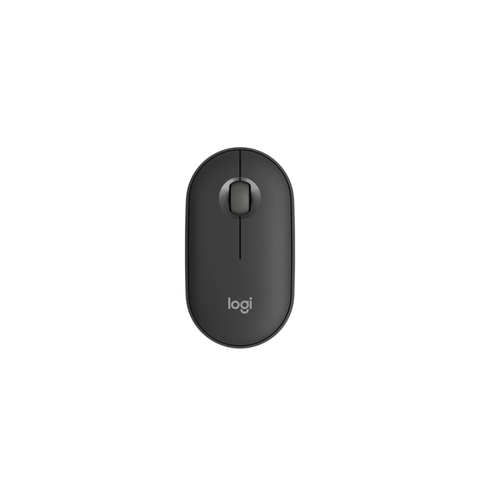 Logitech Pebble 2 M350s Belaidė pelė, RF Wireless + Bluetooth, 4000 DPI, Tonal Graphite