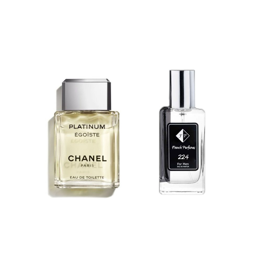 Nr244 kvepalai įkvėpti Chanel - Egoiste Platinum 104 ml EDP