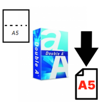 Popierius Double A (A kategorija), A5, 80g, 500 lapų