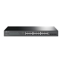 TP-Link JetStream 28-Port Gigabit Smart PoE Ethernet šakotuvas su 24-Port PoE+