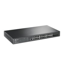 TP-Link JetStream 24-Port Gigabit L2 Managed Ethernet šakotuvas su 4 SFP jungtimis