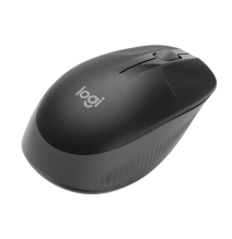 Logitech M190 Full-Size Belaidė pelė, RF Wireless, 1000 DPI, Charcoal