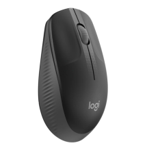 Logitech M190 Full-Size Belaidė pelė, RF Wireless, 1000 DPI, Charcoal